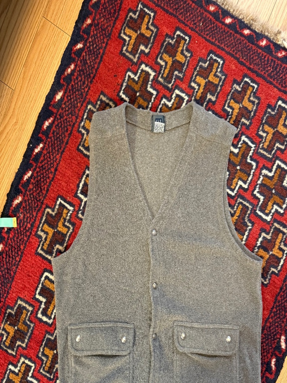 Vintage Gap Fleece Vest.